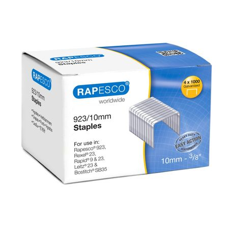 Capse Rapesco 23/10, 4 cutii x 1000 buți