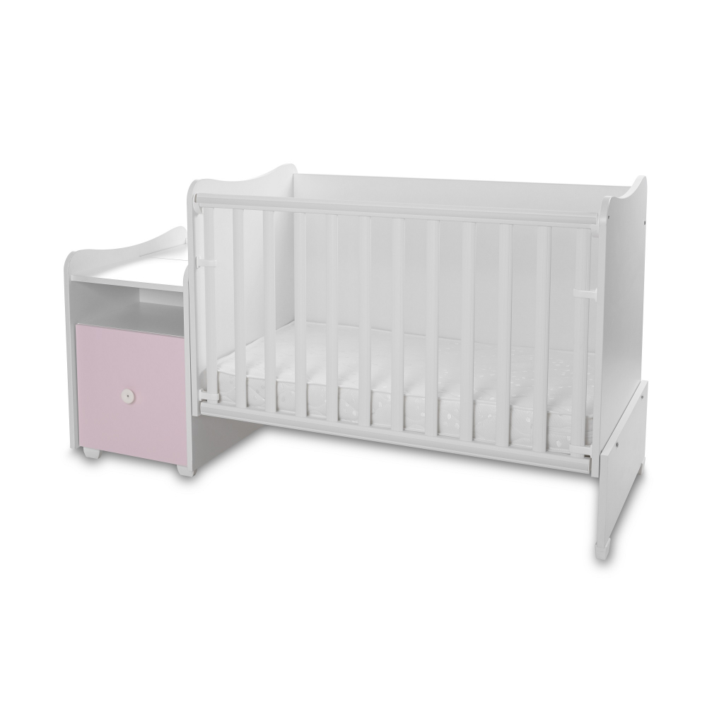 Mobilier Transformabil Lorelli White Orchid Pink - imagine 4