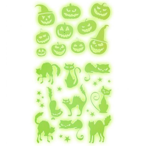 Stickere Fosforescente Widmann - Decor Halloween