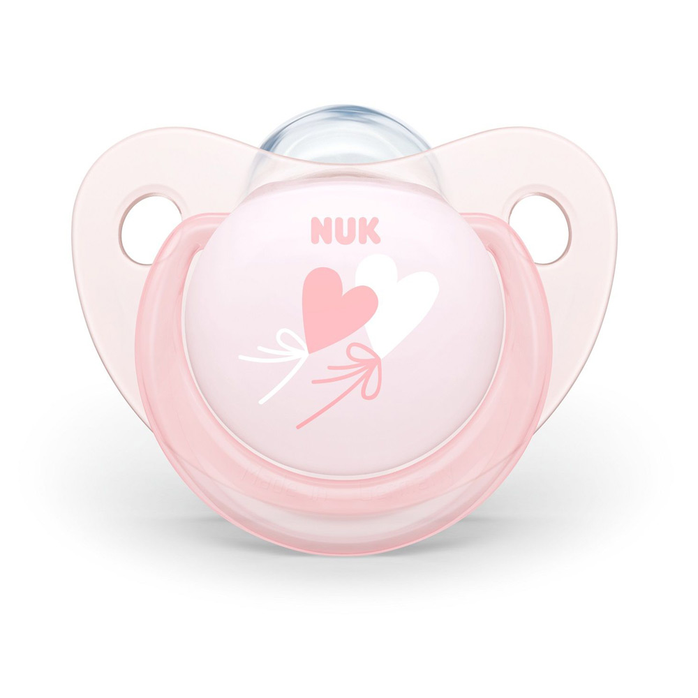 Suzeta NUK Baby Rose Silicon M2, 6-18 luni