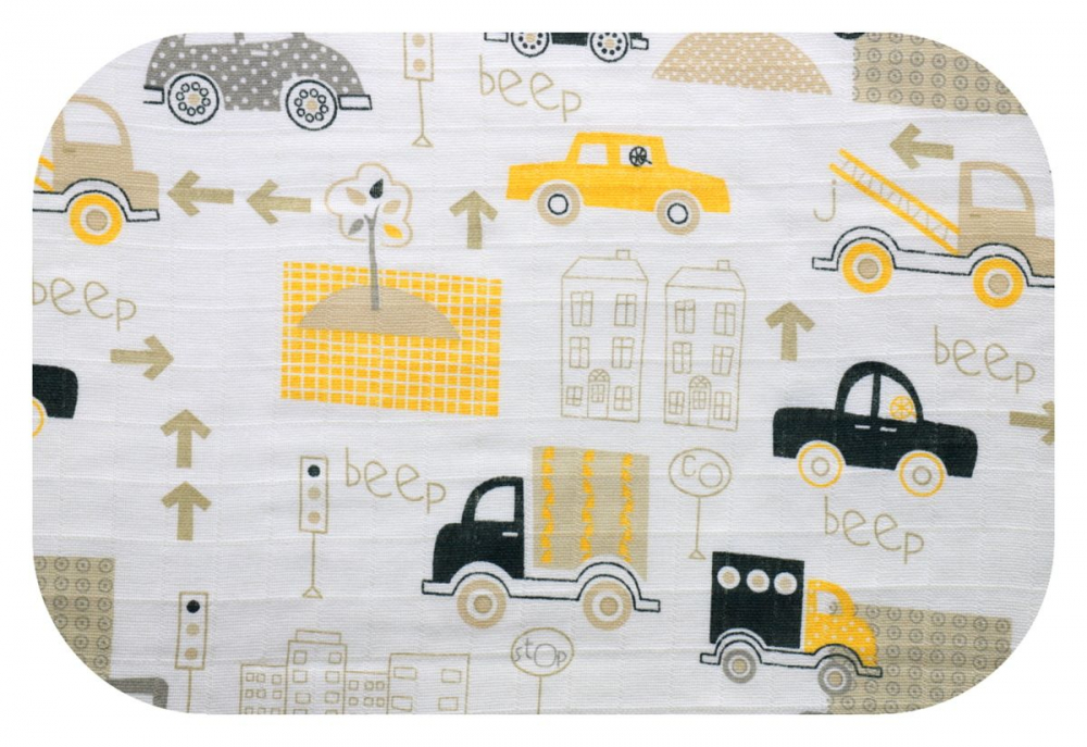 Scutec Tetra Lux Egakids 70x80 cm Galben - imagine 2
