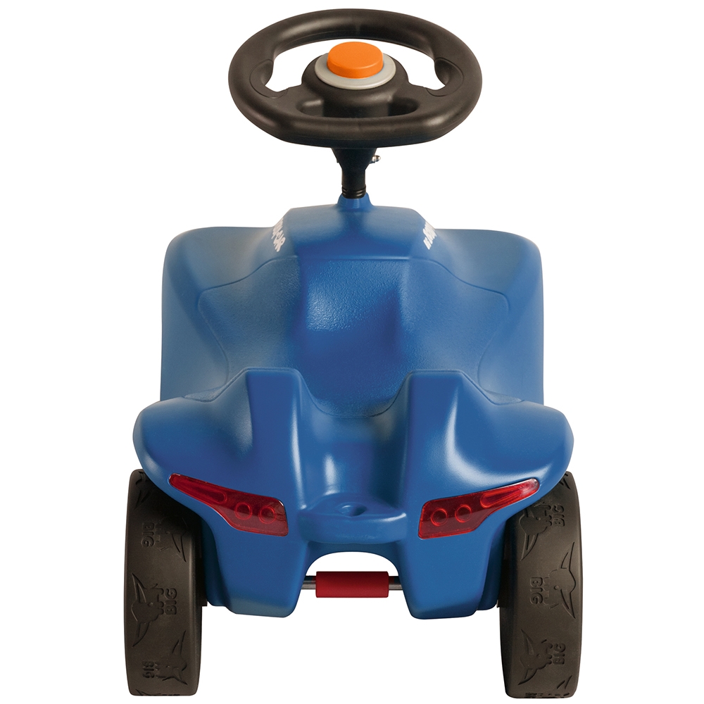 Masinuta Big Bobby Car Neo Blue, roti cauciuc, 1 an+ - imagine 2