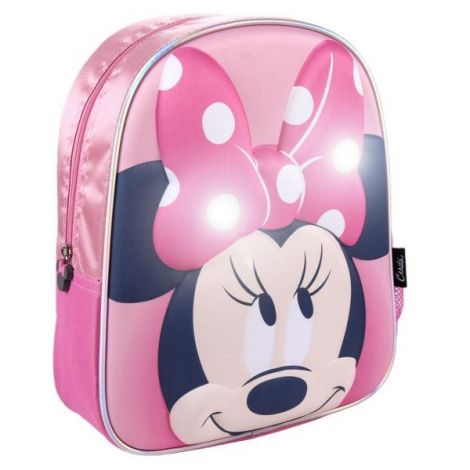 Rucsac Minnie Mouse 3D cu Luminite - Cerda