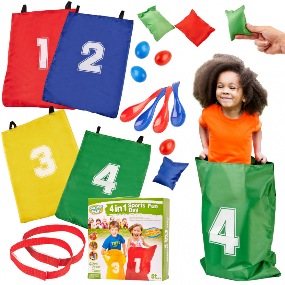 Ikonka Set 4in1 Party Garden - Jucarii Exterior - imagine 8
