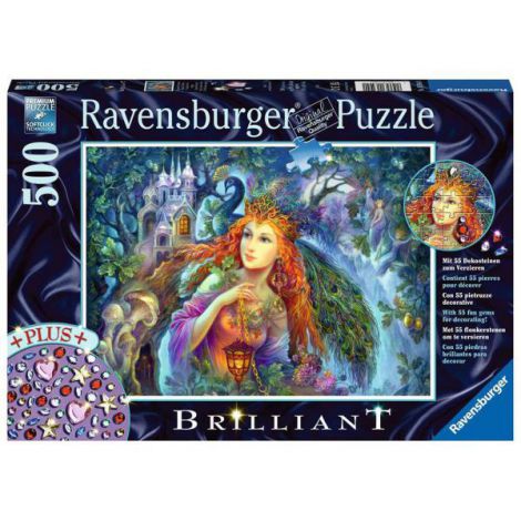 Puzzle Zână, 500 piese + Stickere, Ravensburger