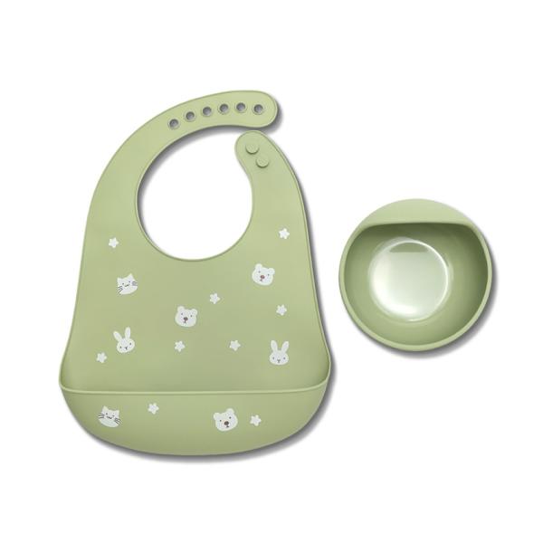 Lorelli Set Hranire Silicon cu Vacuum - 6luni+ - imagine 3