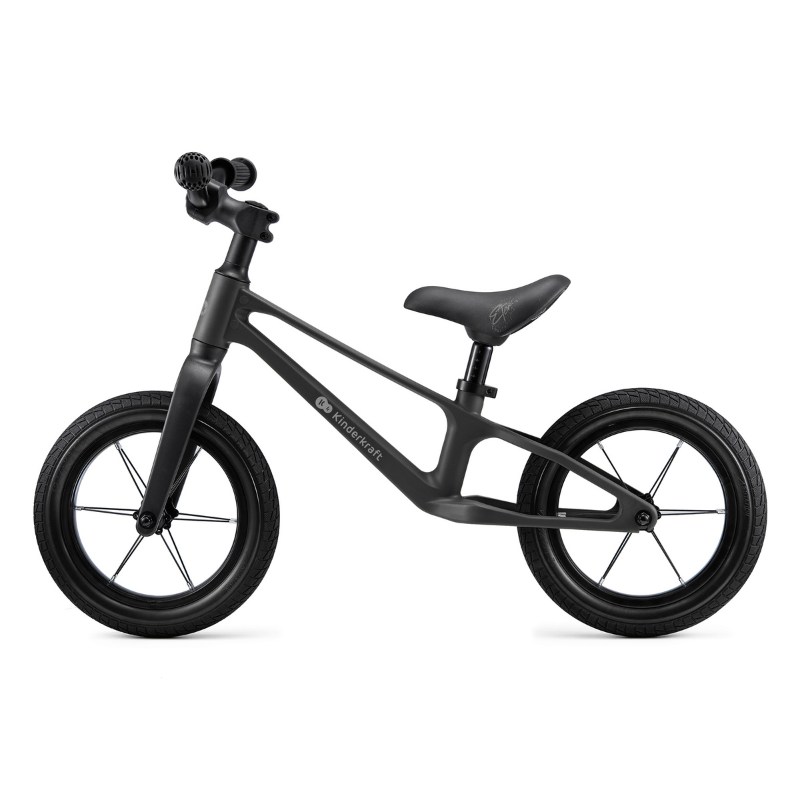 Kinderkraft Eter Black | Bicicletă Echilibru 12"