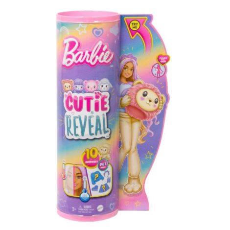 Barbie Cutie Reveal Leu - 10 Surprize Mattel