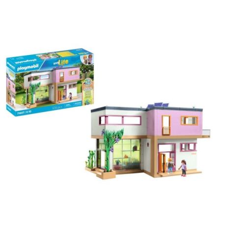 Playmobil Casa cu Grădină de Iarnă - Jucării Creative - imagine 4