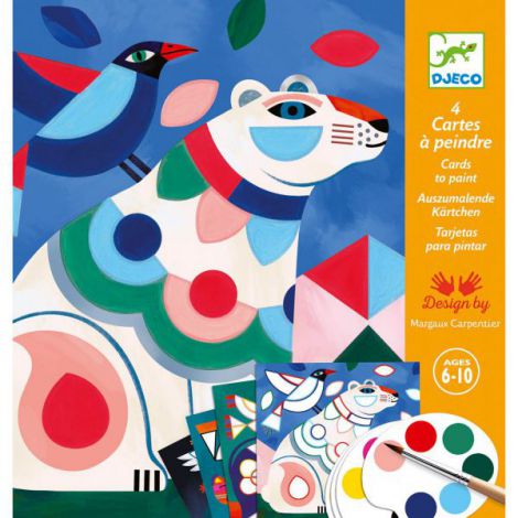 Djeco Atelier Pictură Animale - Creativitate Curată
