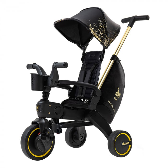 Tricicleta Doona Liki Trike Gold | Compactă și Elegantă