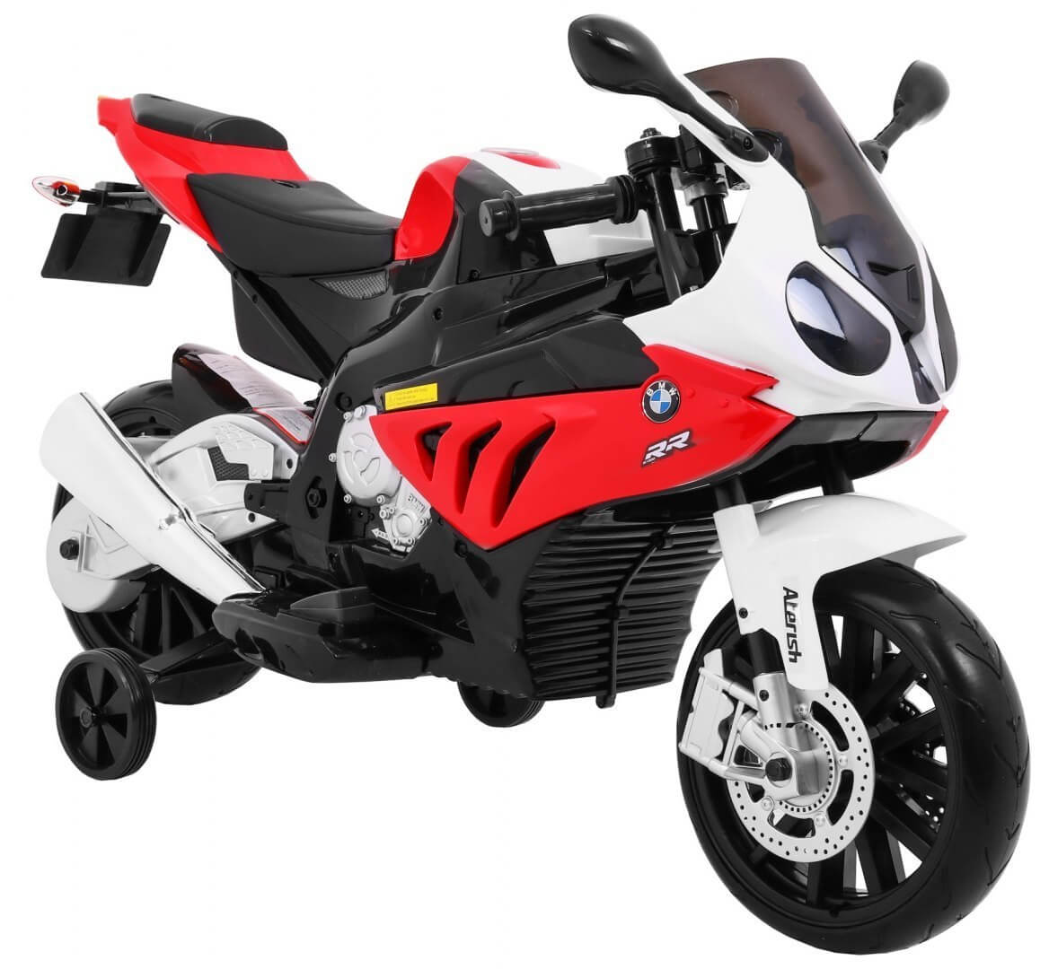 Motocicleta Electrică BMW S1000RR Roșu pentru Copii - imagine 9