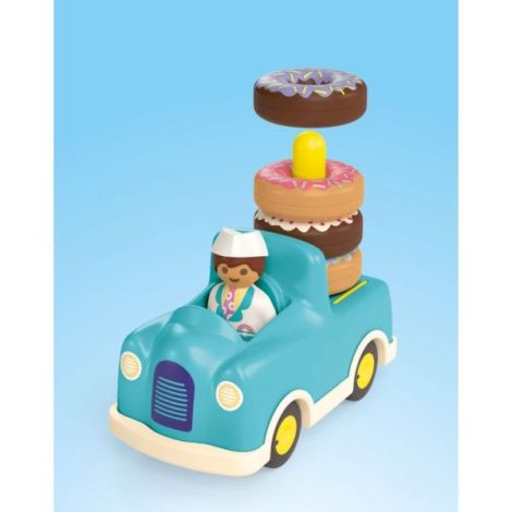 Playmobil Junior Camion Sortare Gogosi - imagine 6