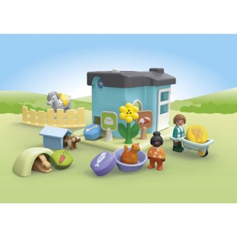Playmobil Junior Custi Animale | Joacă Educațională - imagine 6