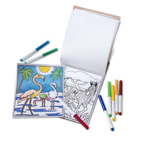 Carnet Colorat Animale Sălbatice Melissa & Doug - imagine 4