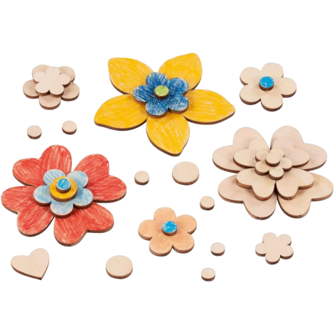 Set Flori Lemn Goki | Creativitate 4+ Ani - imagine 2