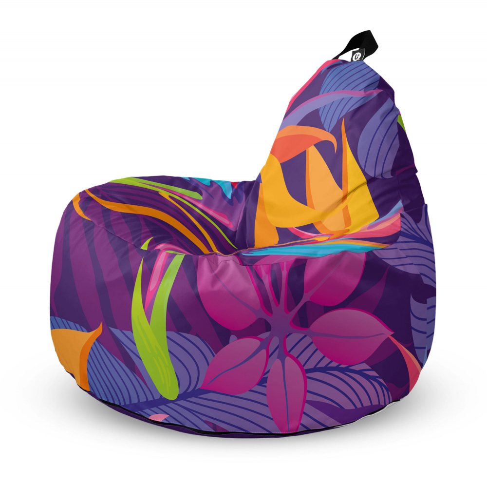 Fotoliu Puf Updeco Big Chill, Relaxare Jungle Night - imagine 5