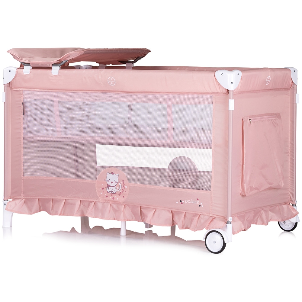 Patut Pliabil Chipolino Palace Cat Pink - imagine 3