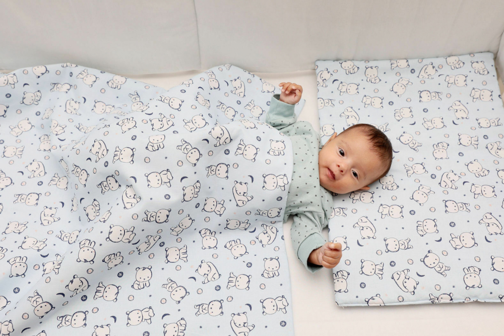 Lenjerie pat Baby Bear KidsDecor bumbac - imagine 5
