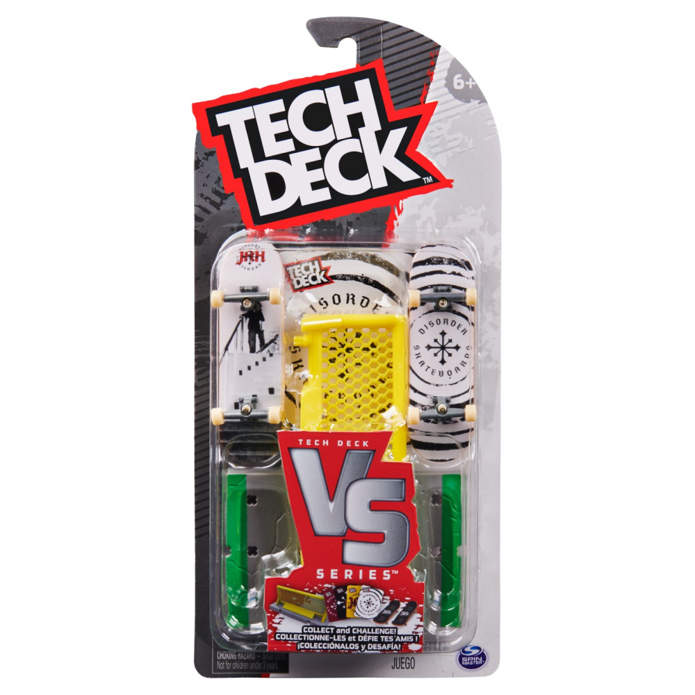 Tech Deck Pachet Disorder: 2 Placi & Obstacol Skate