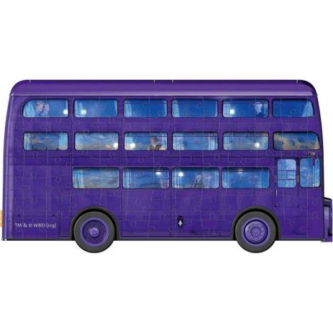Puzzle 3D Harry Potter Autobuz | Ravensburger 216 piese - imagine 6