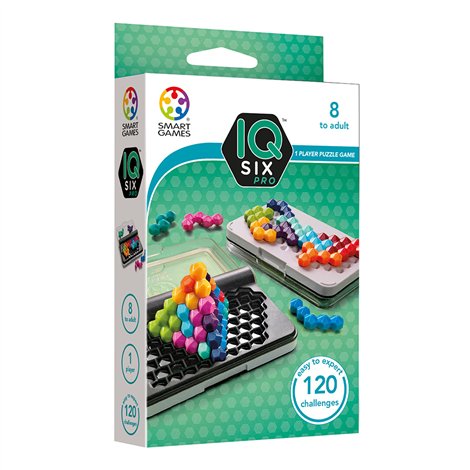 Smart Games IQ Six Pro - Joc Logică 120 Provocări