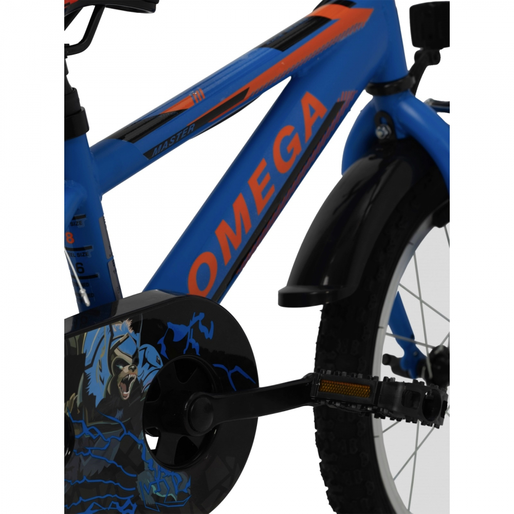 Bicicleta Omega Master 16 inch Albastru, 4-6 Ani - imagine 4