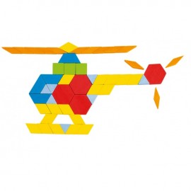 Puzzle Mozaic Geo Goki | 250 Piese Lemn - imagine 4