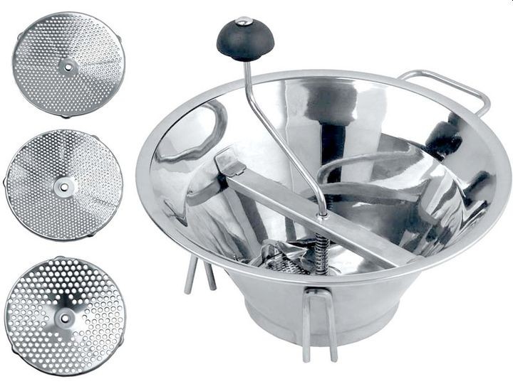 Mașină Pasat Profesionistă O.m.a.c. Inox 33cm - imagine 3