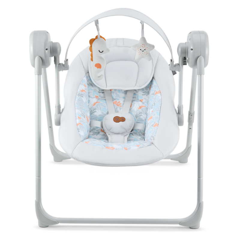 Balansoar Kinderkraft Swingee Gri Electric - imagine 9