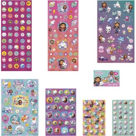 Set Abtibilduri Gabby's Dollhouse Totum | Peste 300 - imagine 3