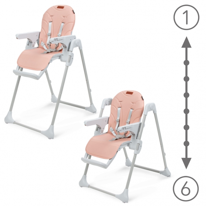 Scaun Masa Kidwell Beno Pink, Pliabil și Funcțional - imagine 5