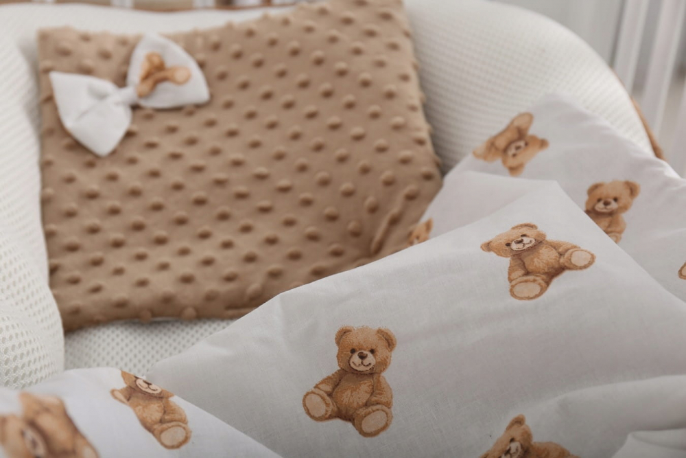 Set BabyMam Paturica + Pernuta Bej, Confort Maxim - imagine 8