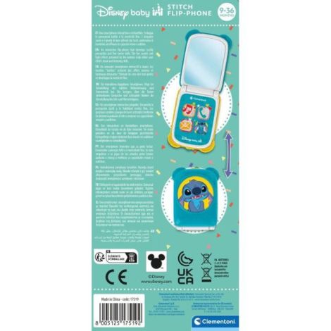 Clementoni Telefon Flip Stitch Abilități Motorii - imagine 5