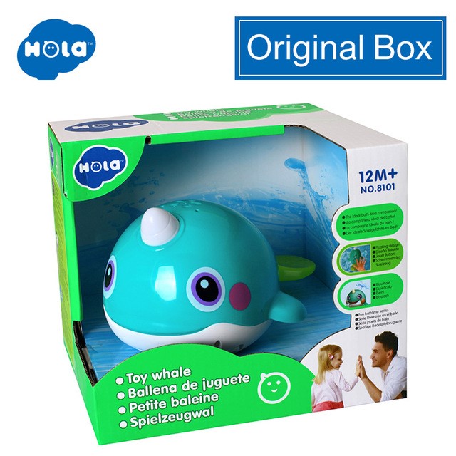 Balenuta Luminoasa Baie Hola Toys