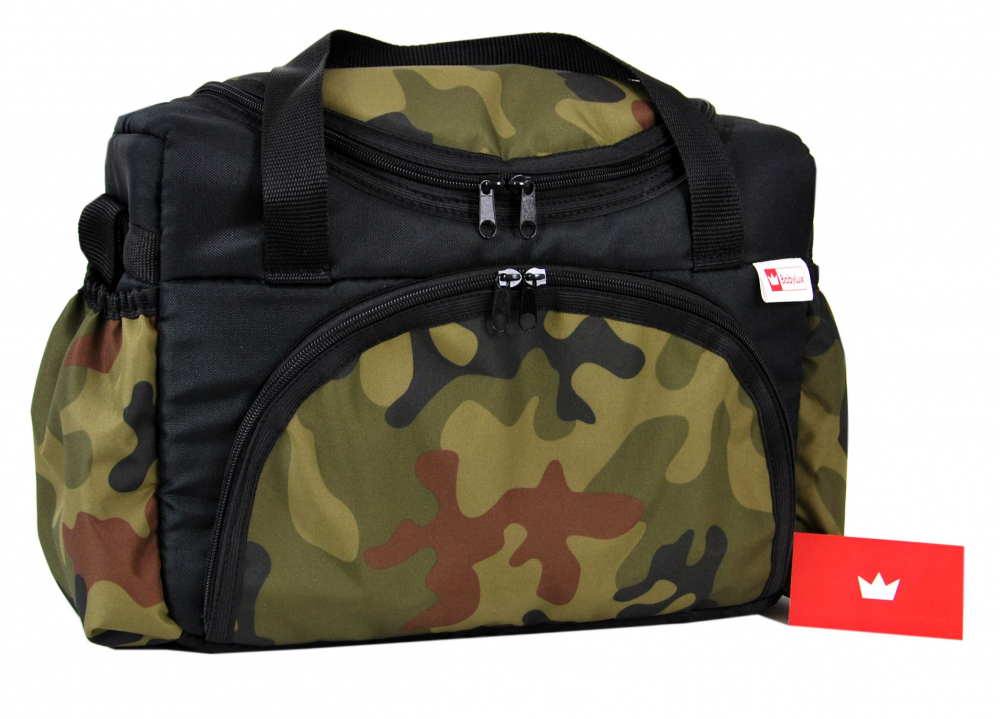 Geanta Cărucior Arya Kids Tropical Militar - imagine 2