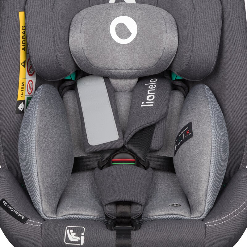 Scaun Auto Lionelo Bastiaan One i-Size Gri 4in1 - imagine 4