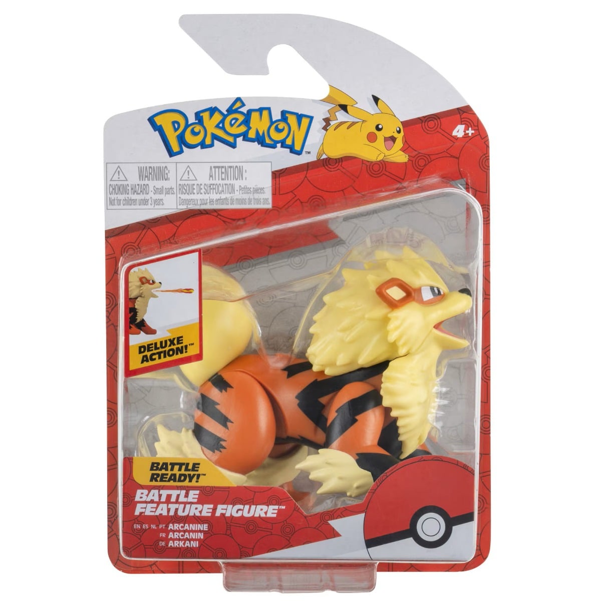 Figurina Pokemon Arcanine Battle Ready 10cm