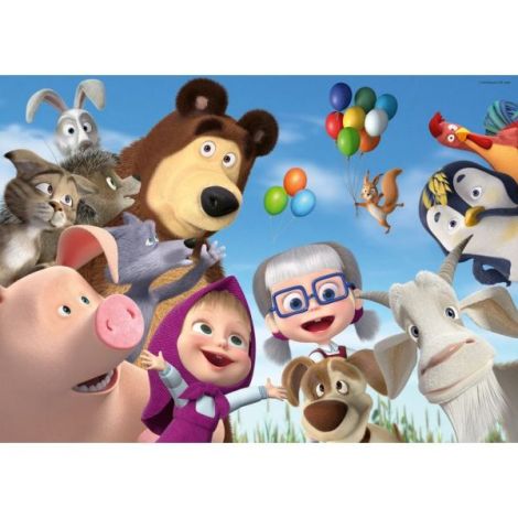Puzzle Podea Masha și Ursul Ravensburger