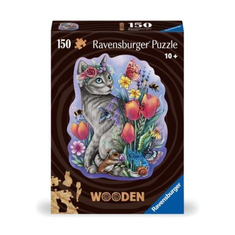 Puzzle Lemn Pisicuta 150 P | Ravensburger - imagine 2