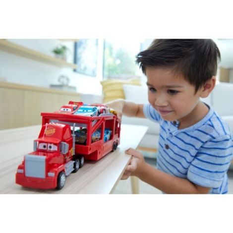 Transportatorul Mack Mattel Disney Cars - 33cm - imagine 4