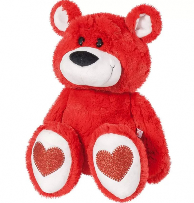 Ursulet Plus Andry Bordeaux 45cm Stip