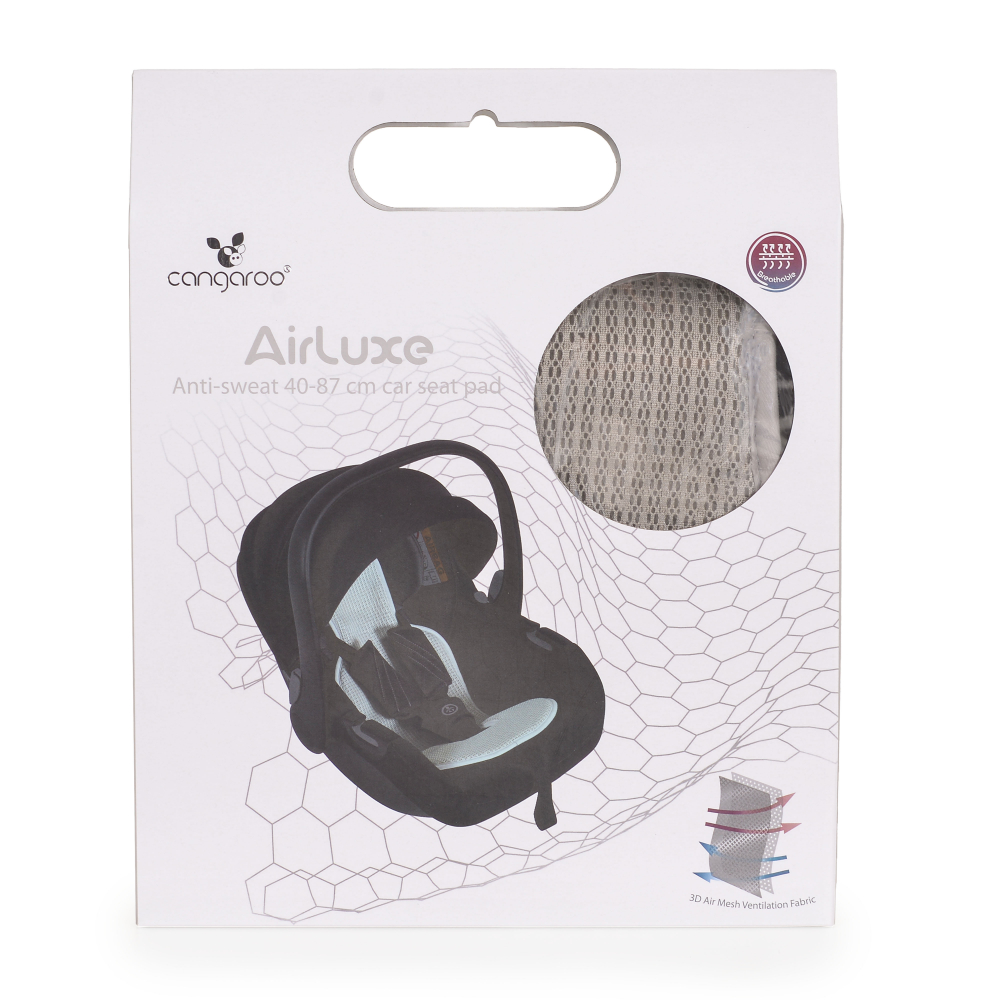 Protectie Antitranspiratie Cangaroo AirLuxe Grey - imagine 2