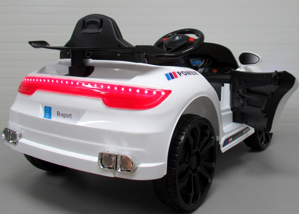 Mașinuță Electrică Cabrio B6 Alb | Autokids - imagine 4