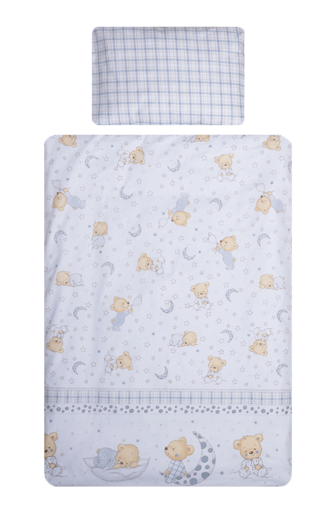 Lenjerie Patut Completa 7 Piese Ursuleti Bebe Royal