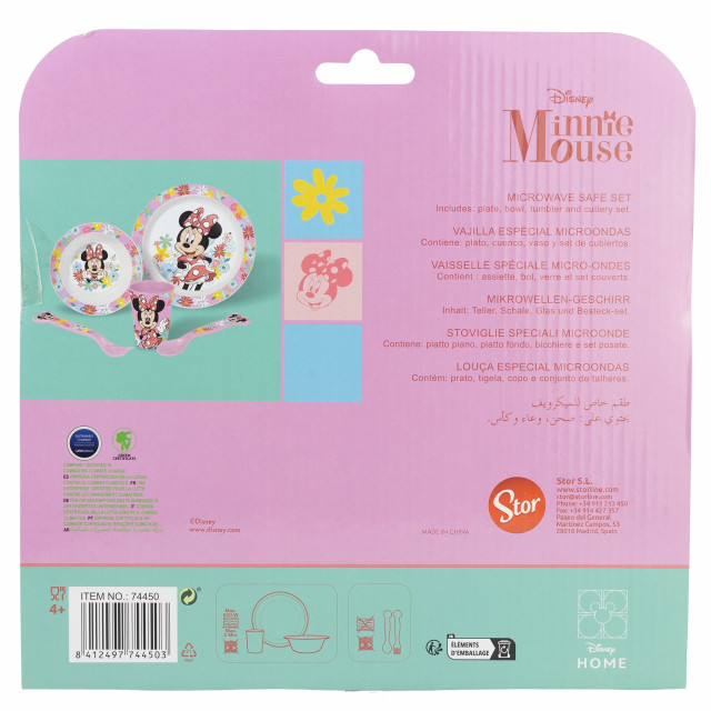 Set Masa 5 Piese Minnie Mouse Spring Look | Rezistent