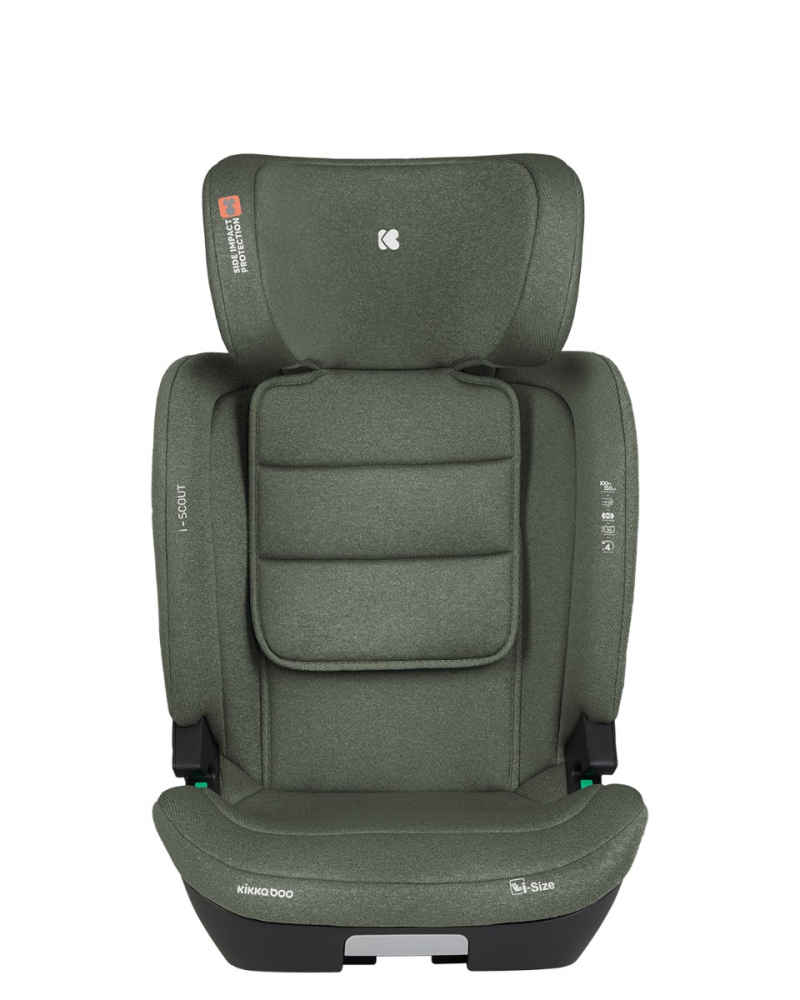Scaun Auto Kikkaboo i-Scout Army Green i-Size - imagine 7