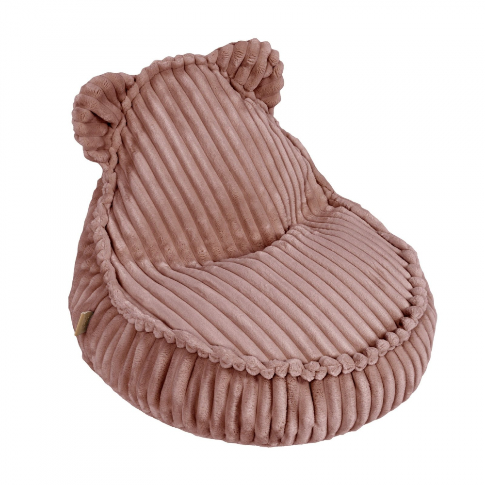 Fotoliu puf MeowBaby Ruby Pink - Confort Premium - imagine 2