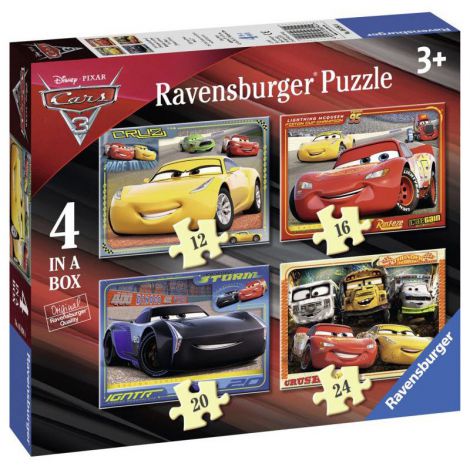 Puzzle Cars Ravensburger, 12-24 Piese