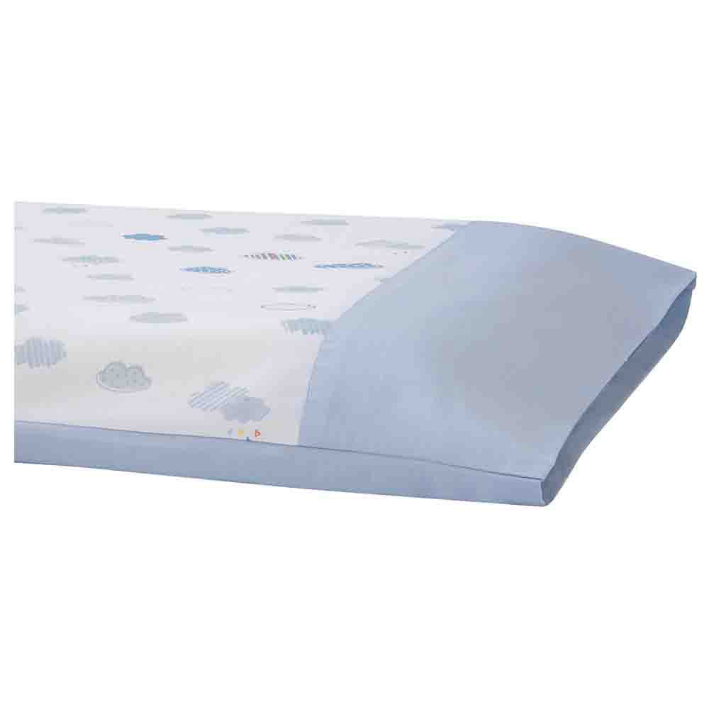 Fătă de pernă Clevamama Blue, imprimă originală - imagine 3